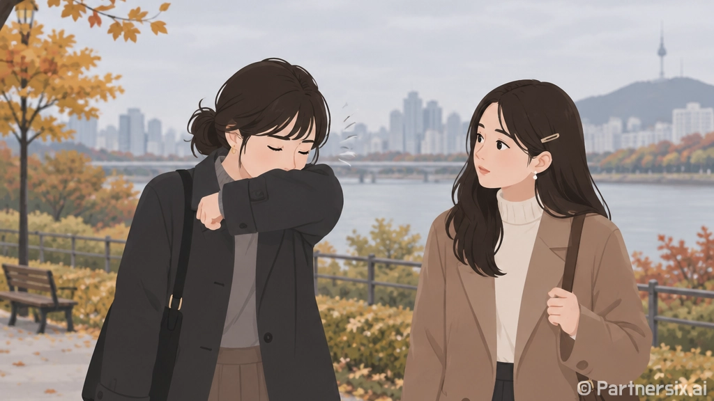 초가을 독감 확산, 지금 당장 지켜야 할 기침 예절