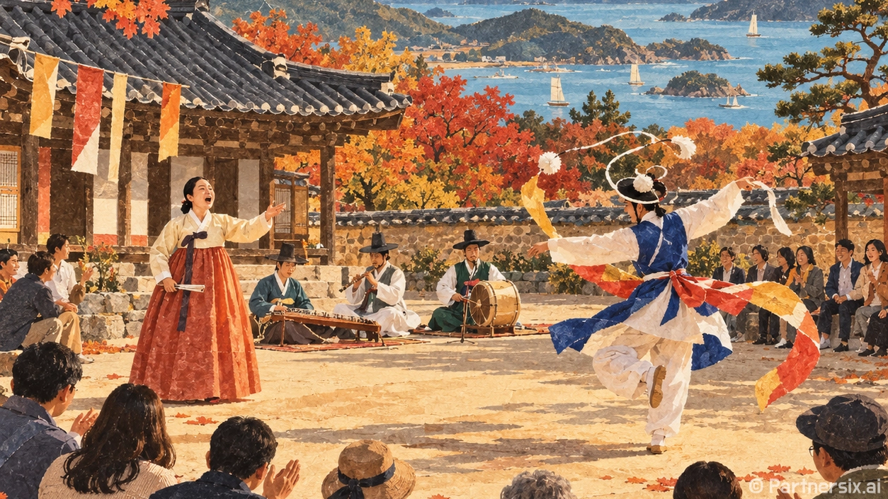 진도 10월 토요민속여행 풍성한 전통예술