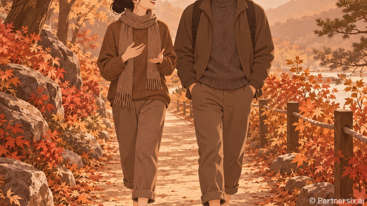 가을 맨발로 걷는 …