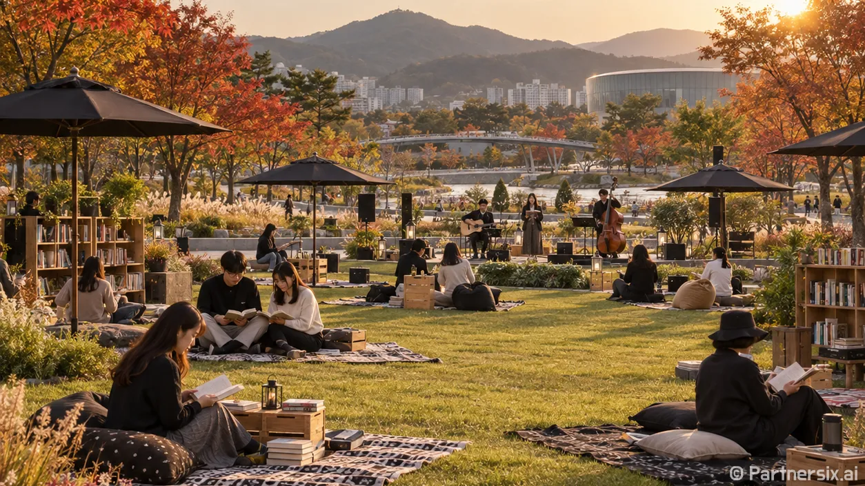 잔디광장이 도서관으…
