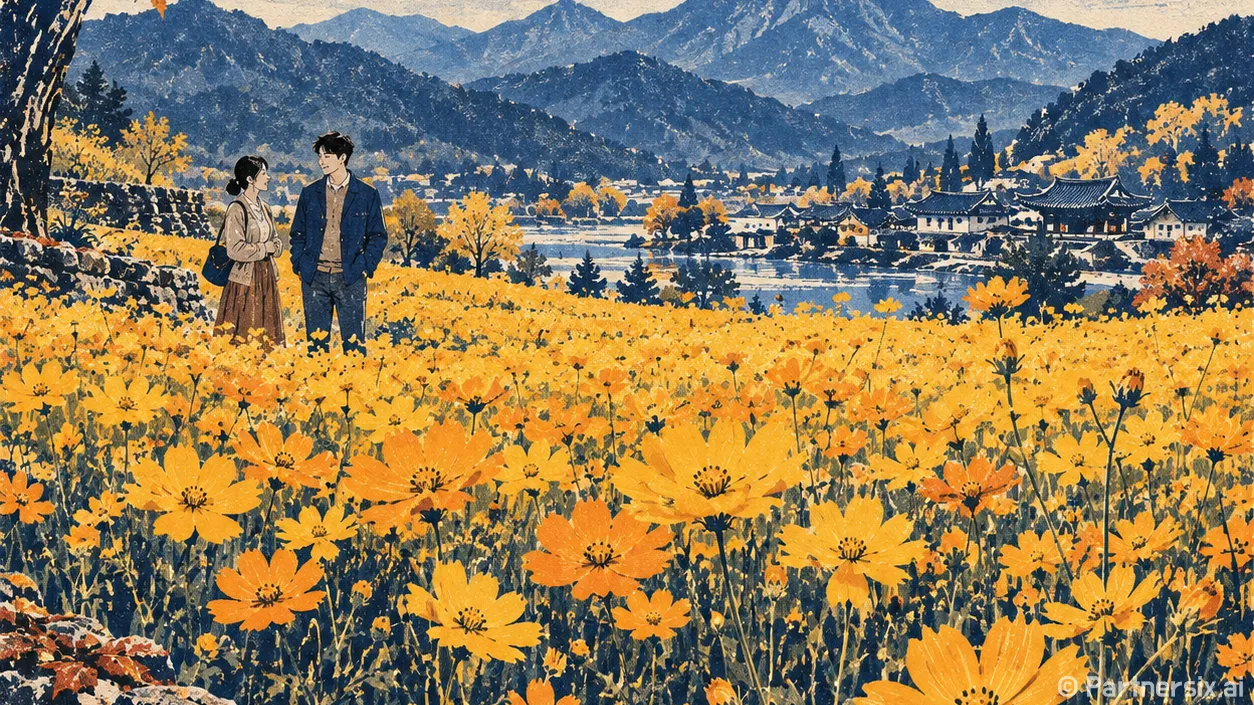 주황빛 곡성에 흐른 선율