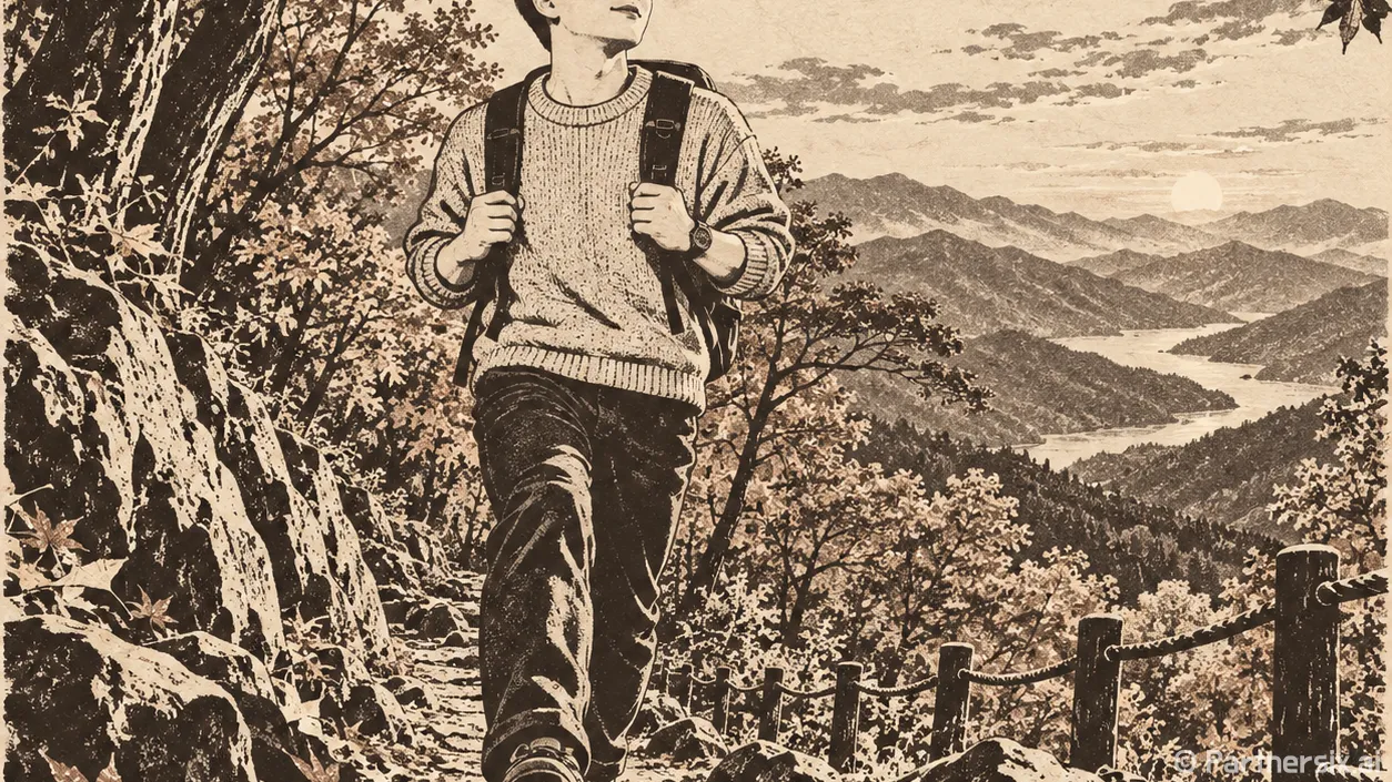 가을빛 품은 전남광주 산행길