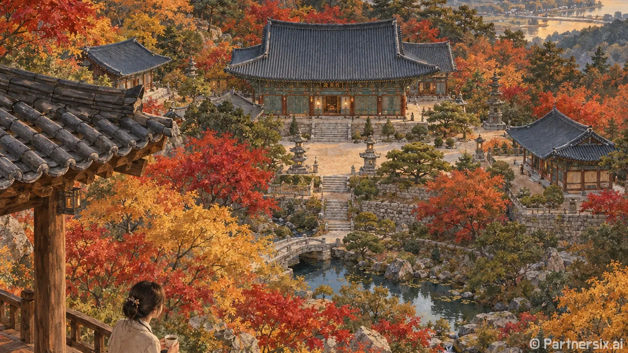선암사에서 비우는 가을
