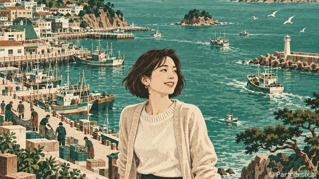 녹동항 유자빛 낭만