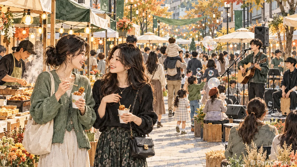 순천 가을을 채운 맛과 예술