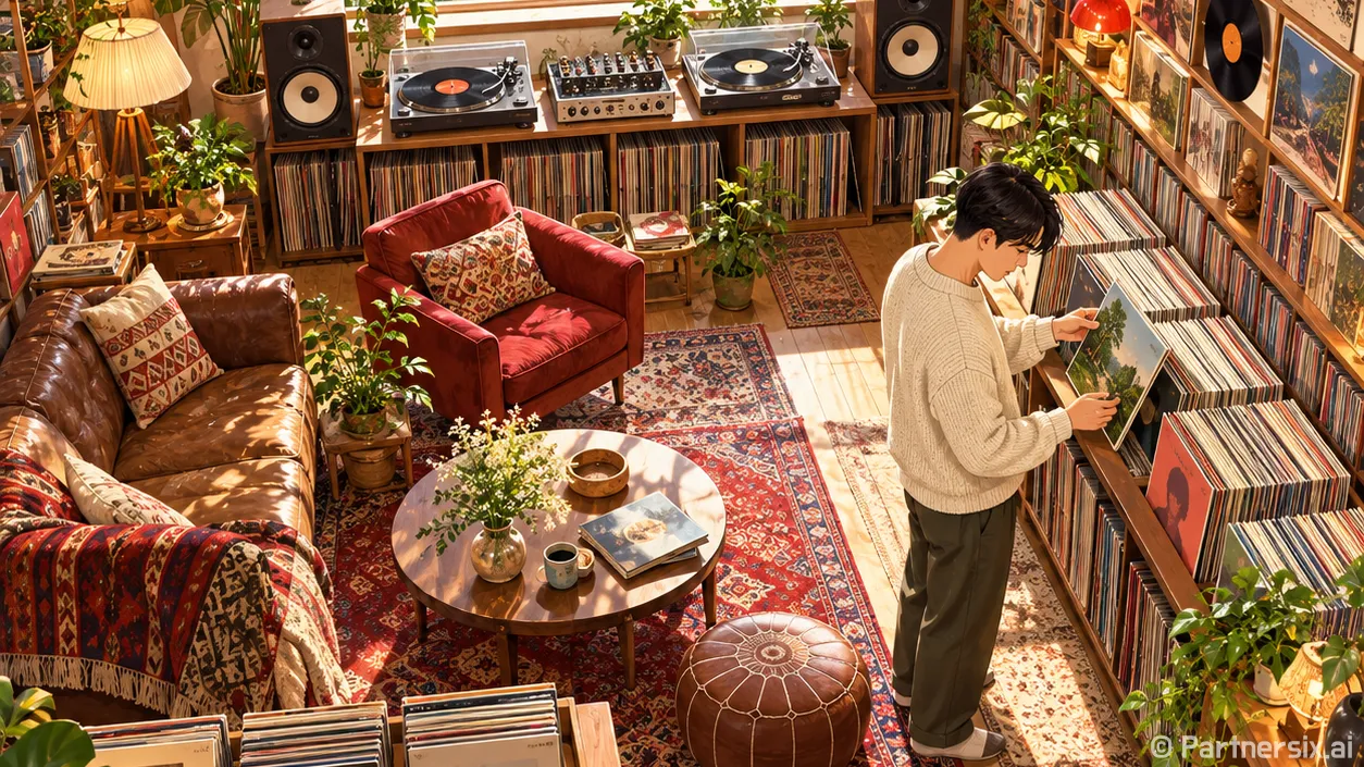 담양에 흐르는 LP…