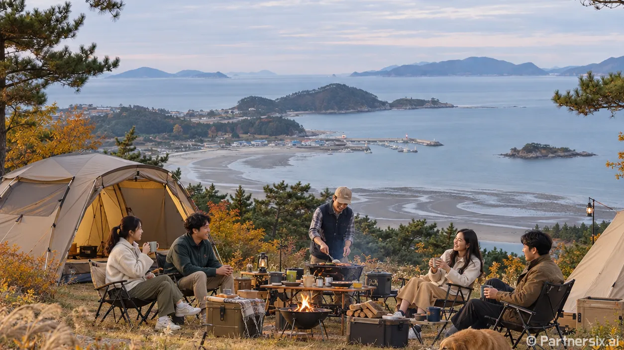 장흥 바다 품은 캠…