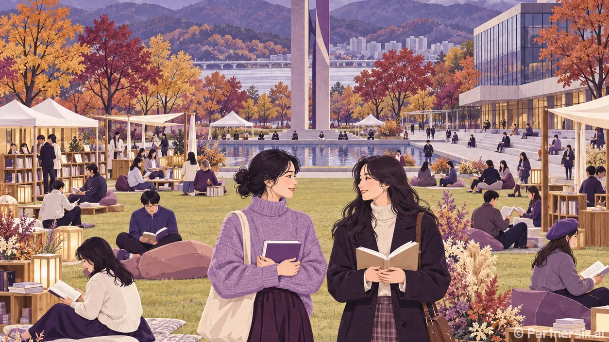 잔디 위 책쉼표 광…