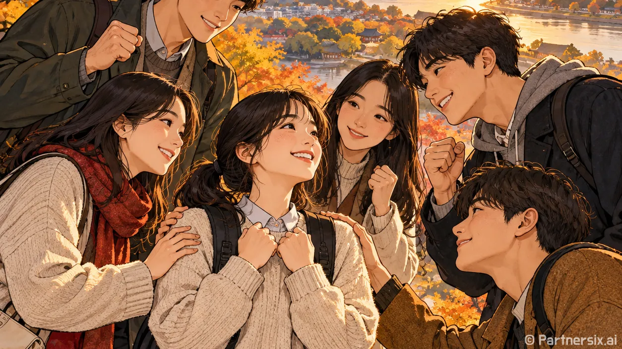 순천의 수능 응원 …