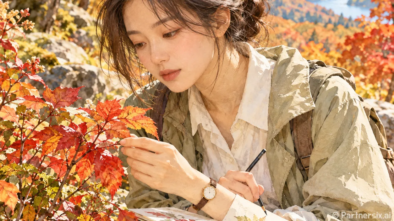 숲을 읽는 식물학자…