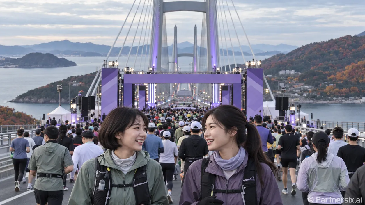 여수 바닷길 달린다