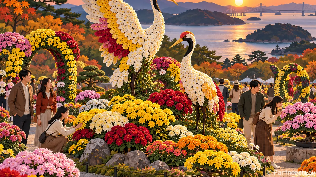 국화로 열린 진도 …