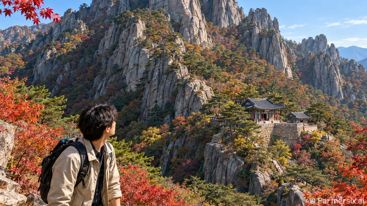 명승 월출산 가을길