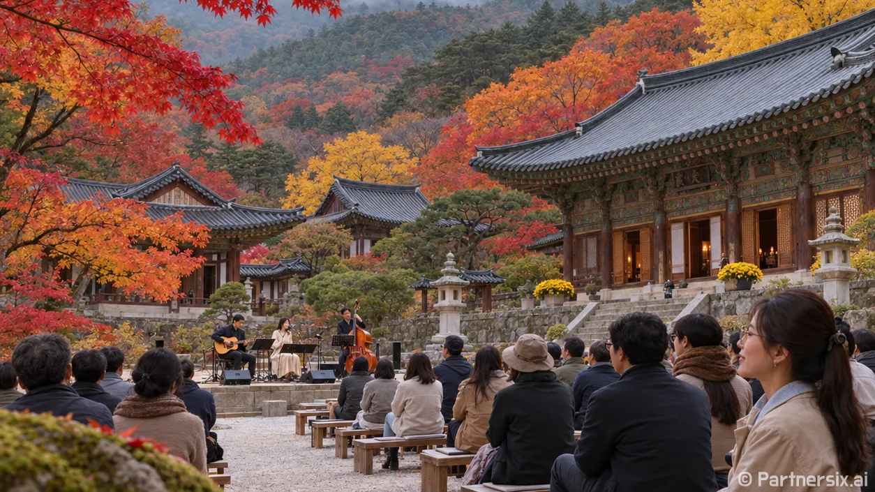 불회사 단풍숲 음악회