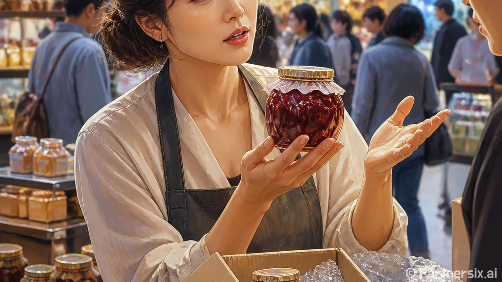 유리병 포장법, 택…