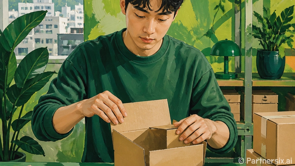 박스 접는 법, 택…