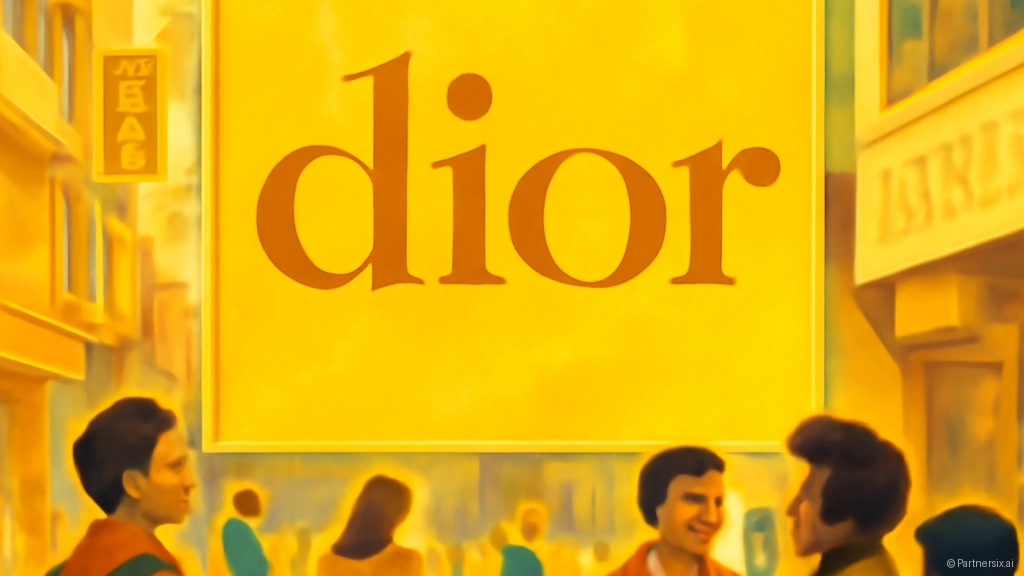 디올 로고가 소문자…