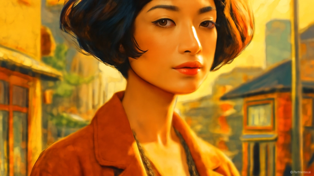 제니처럼 복고풍 숏…