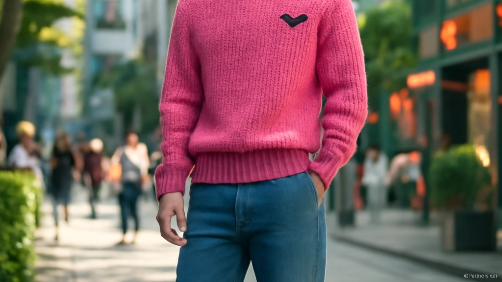 변우석 프라다 핑크 니트 스타일링하는 방법