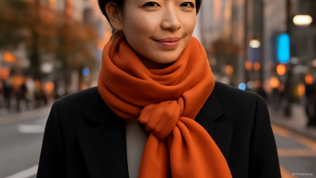 목도리 매는 법: …