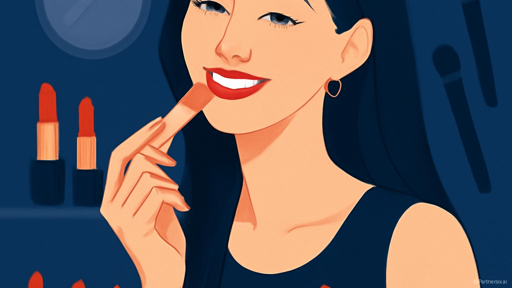 고윤정 립스틱으로 …