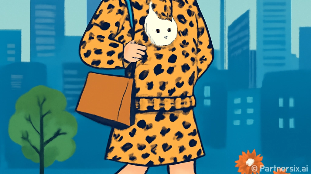 스파오 키티 레오파…