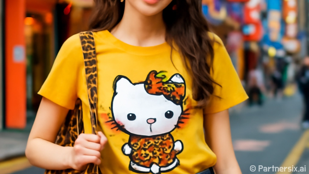 스파오 키티 레오파…