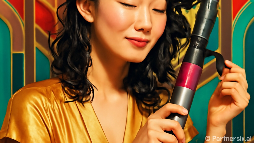 다이슨 에어랩으로 …