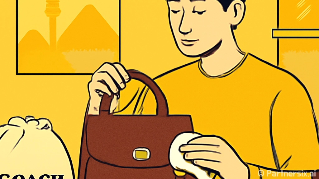 코치 가방을 오래 …