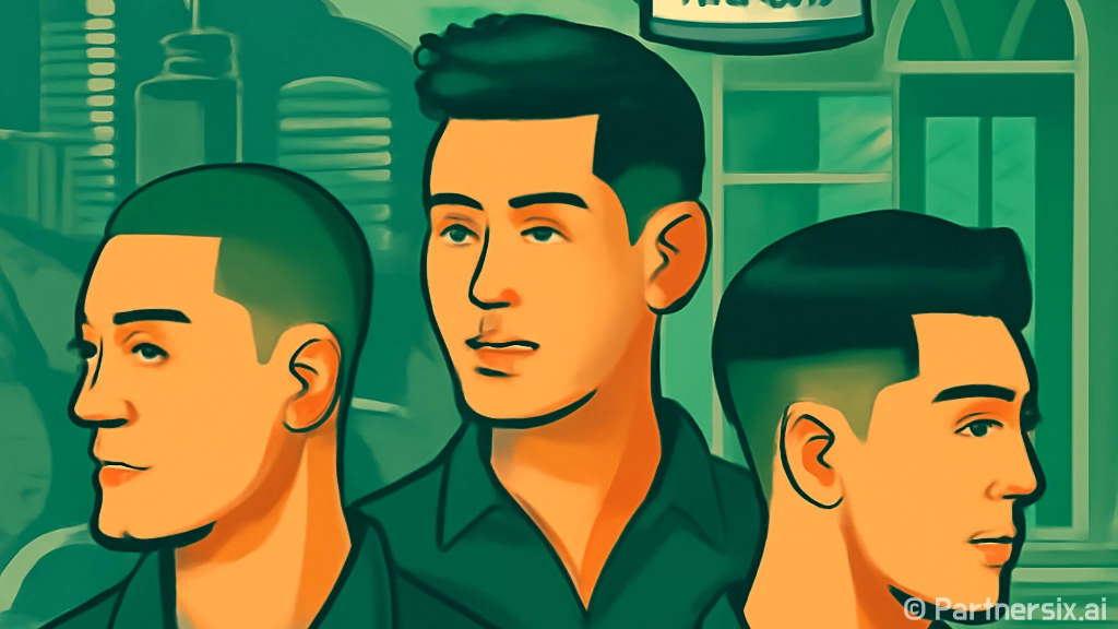 남자 짧은 헤어 관리하는 방법