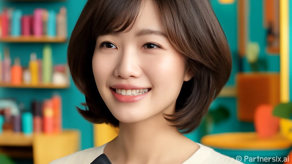 단발 레이어드컷 스타일링하는 방법