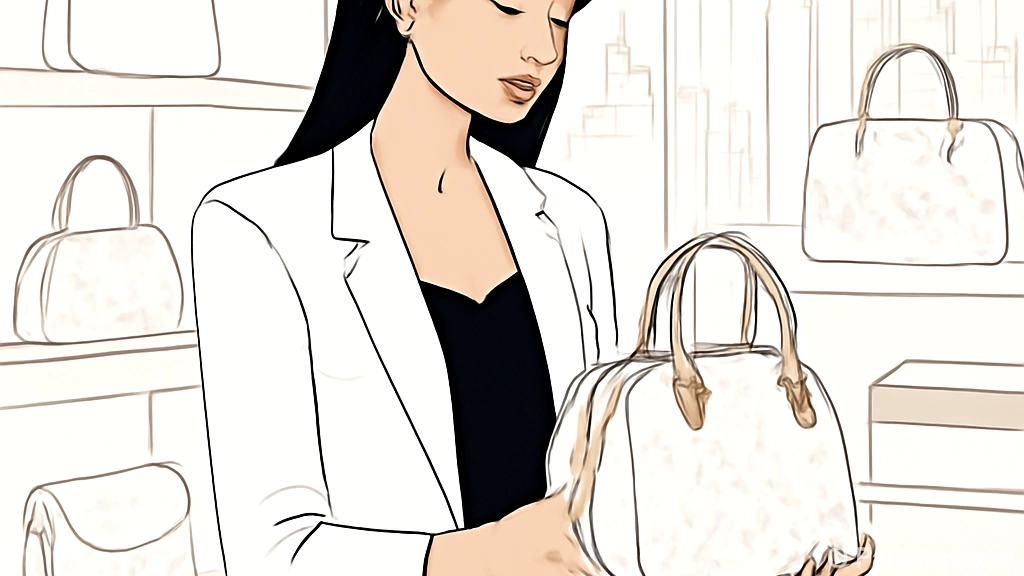 루이비통 가방을 선…