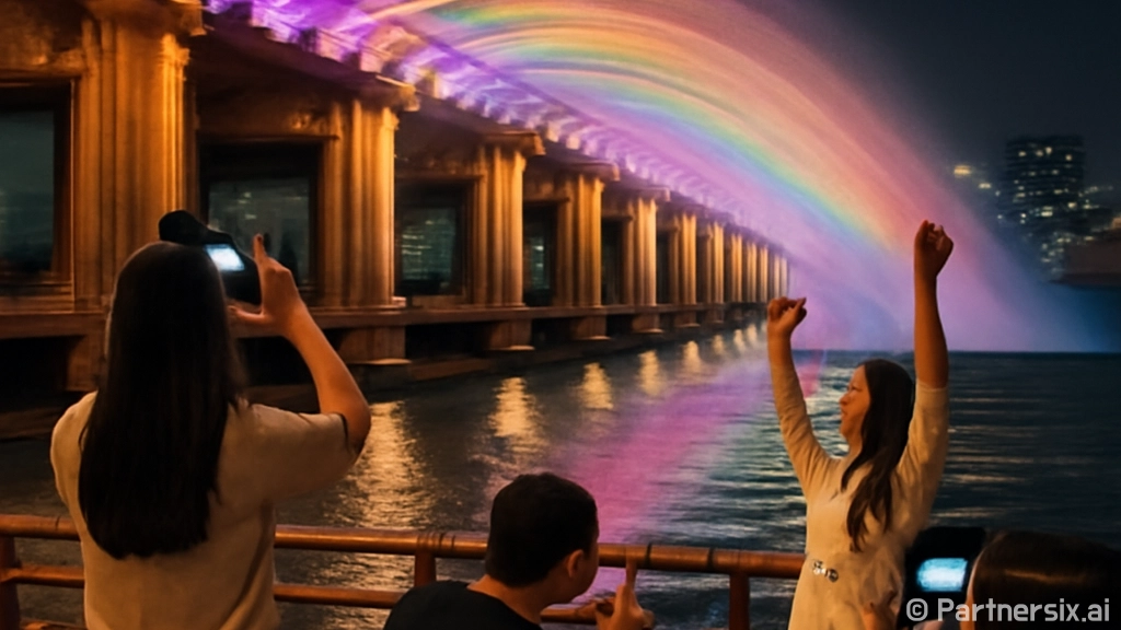 반포대교에서 인플루…