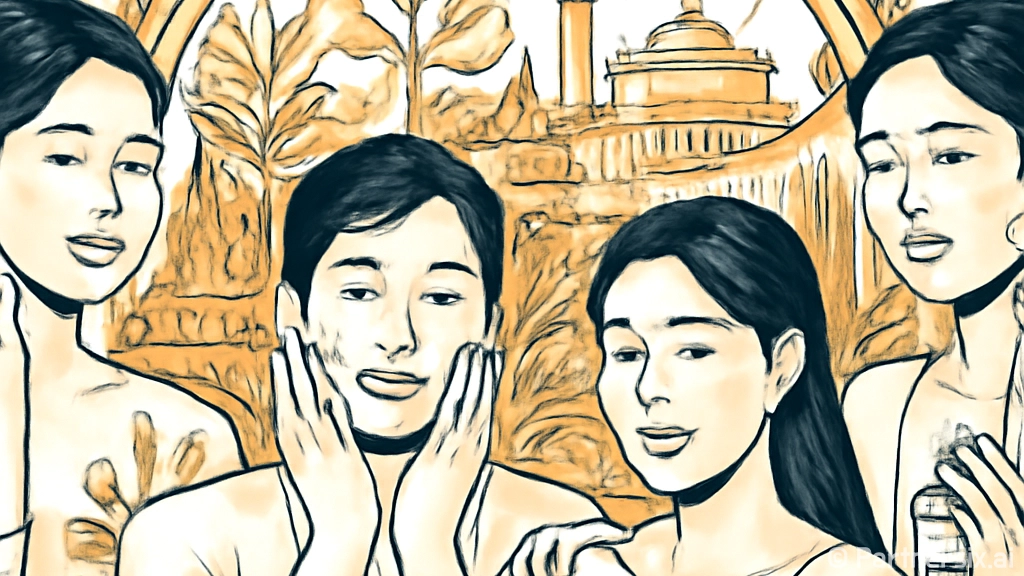 px 화장품을 활용…