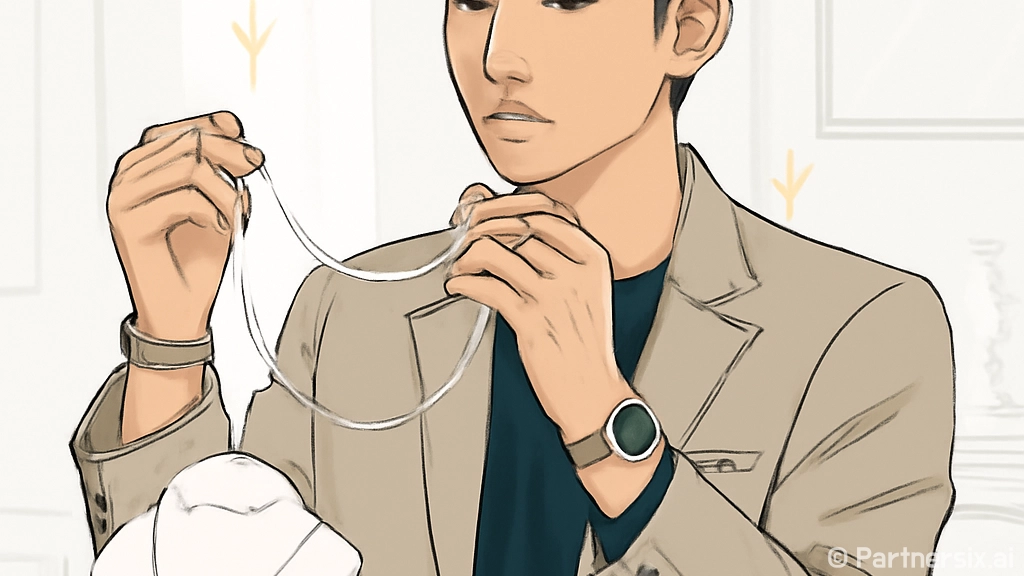 이정후 목걸이를 선…