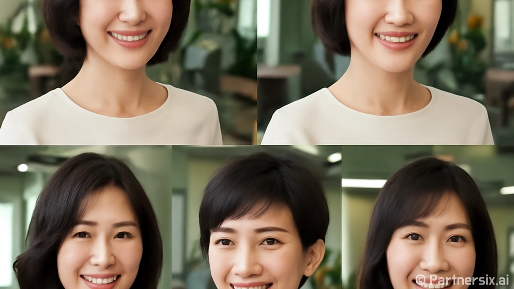 50대 여성 헤어스…