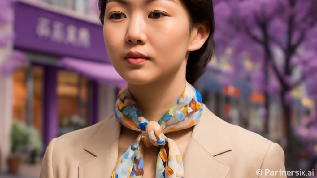 다양한 스카프 매는…