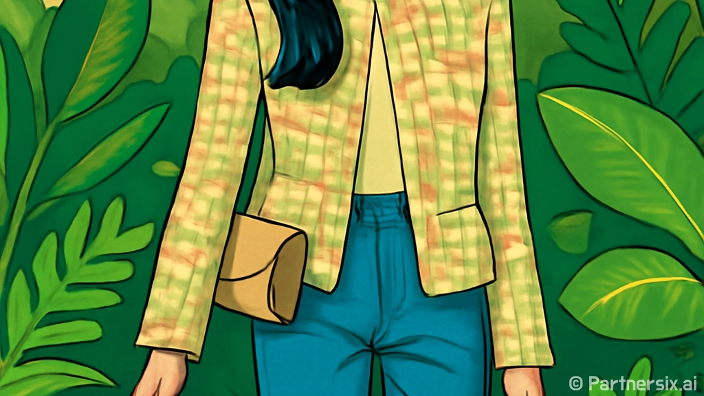 신은수처럼 봄 트위드와 데님을 코디하는 방법