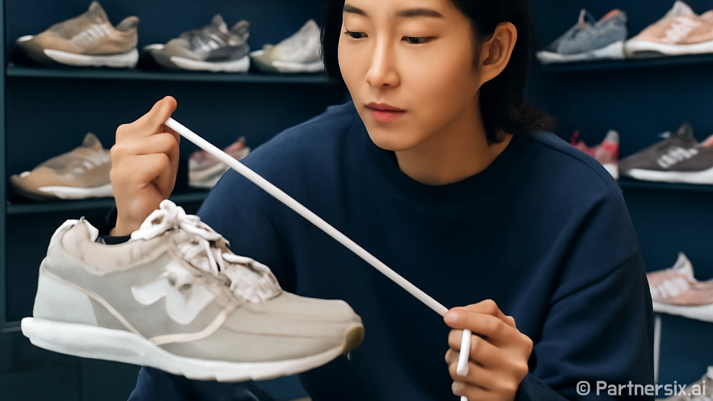 뉴발란스 운동화를 …