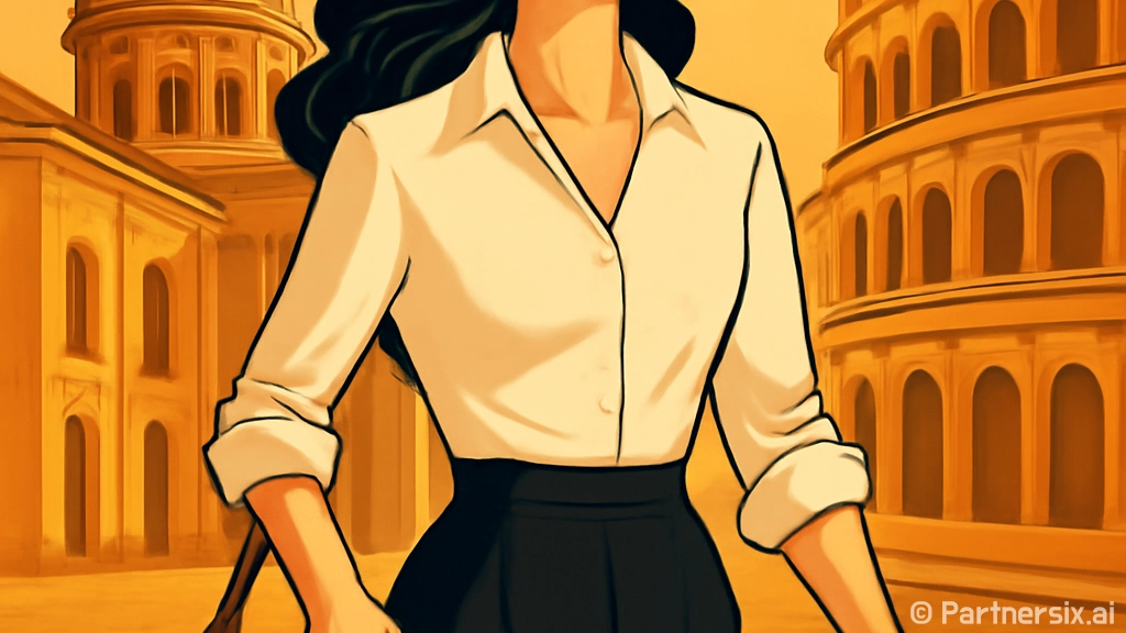 고현정처럼 로마에서…