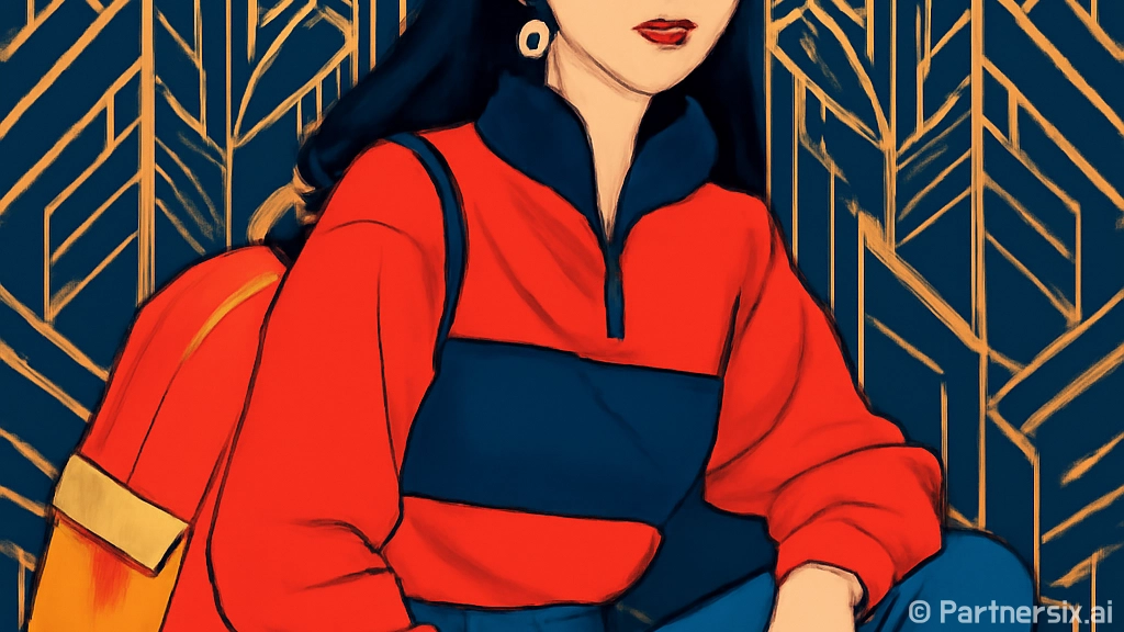 제니 하프 집업을 …