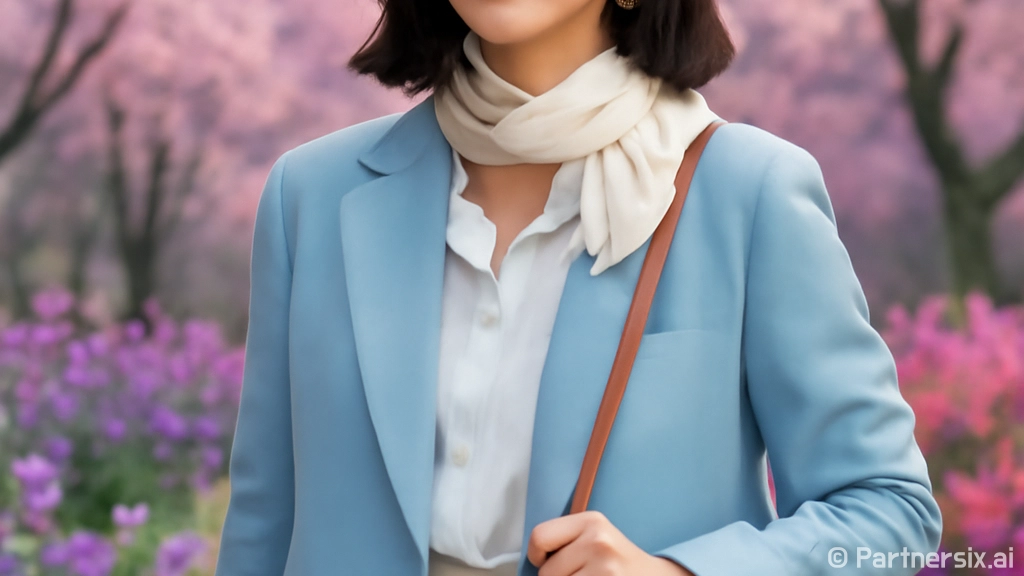 김나영처럼 봄 패션…