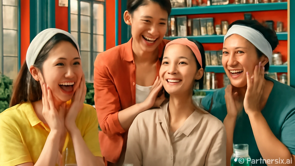 px 화장품을 활용…