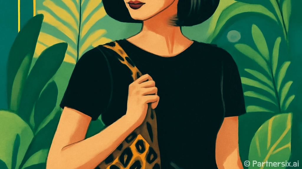 송혜교처럼 레오파드 에코백 스타일링하는 방법