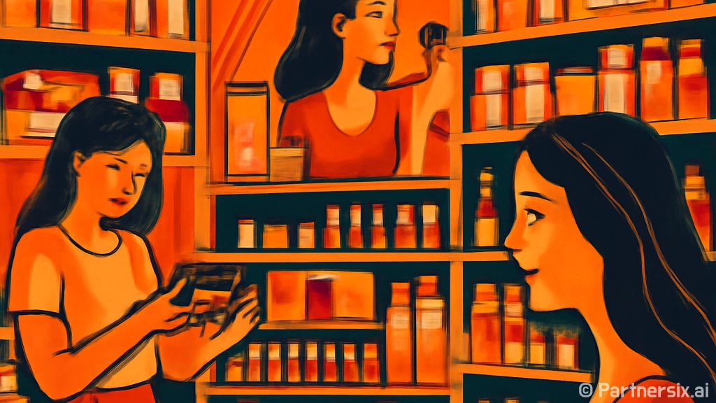 화장품 아울렛에서 …