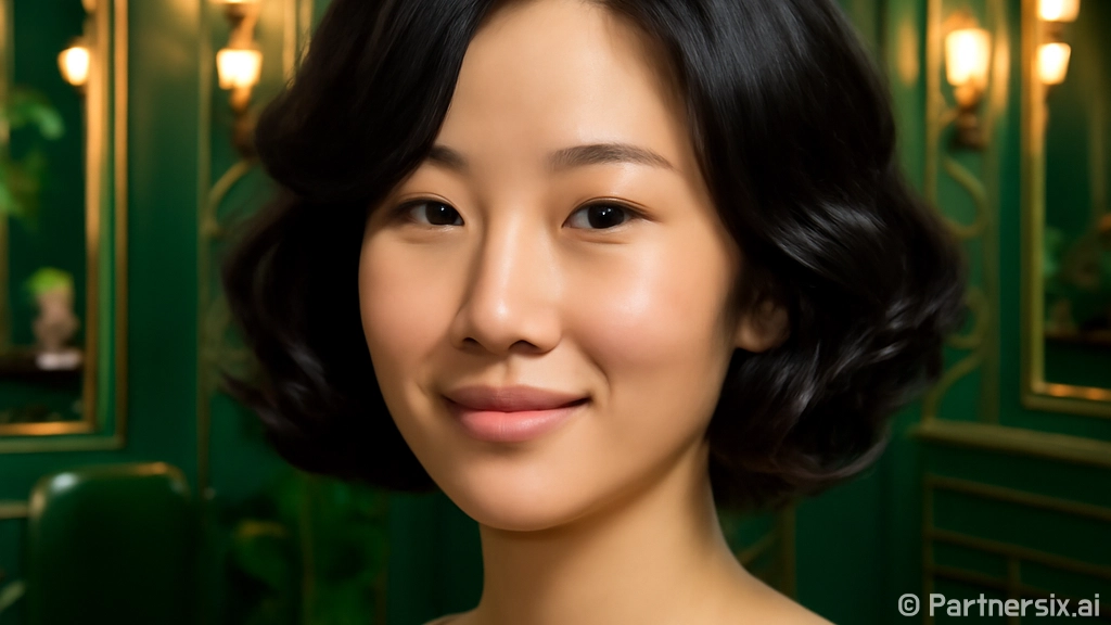 김지원 밀라노 단발…