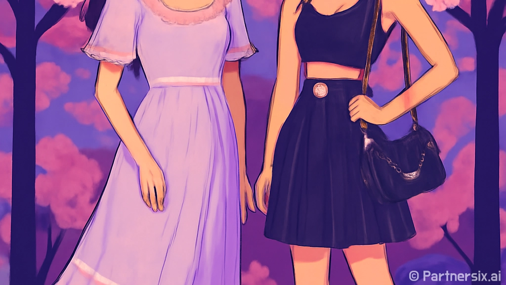 강민경과 제니의 벚꽃룩 비교하는 방법