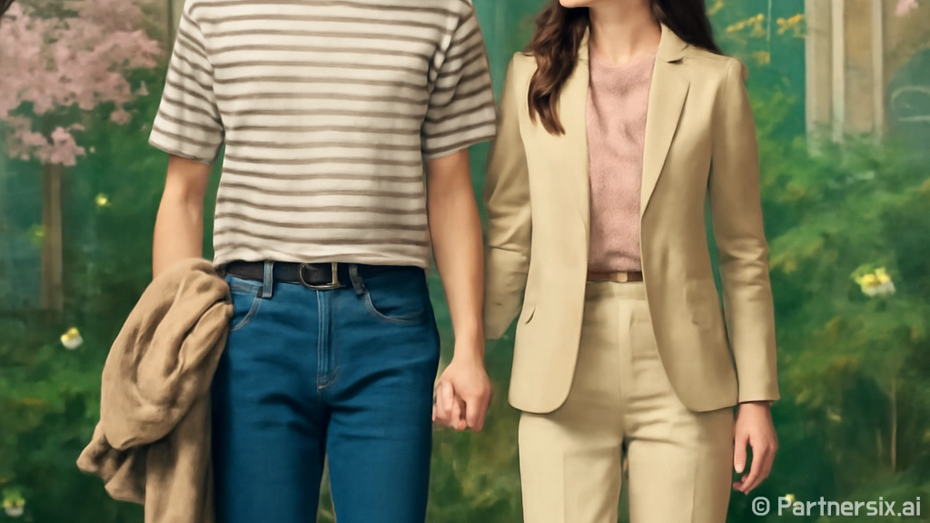 벚꽃놀이를 위한 남…