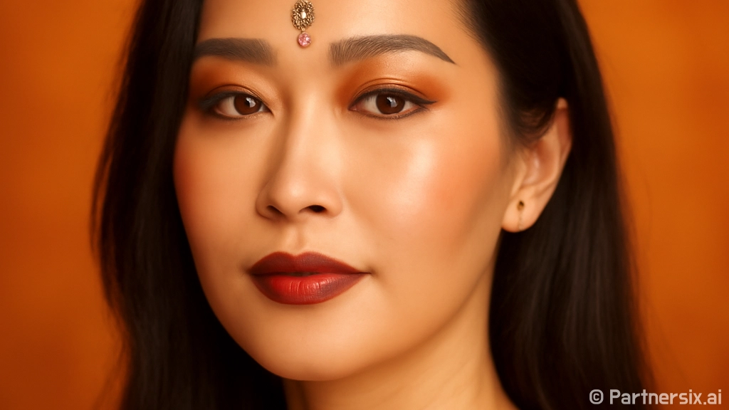 김사랑처럼 48세에도 빛나는 인도 메이크업 비법