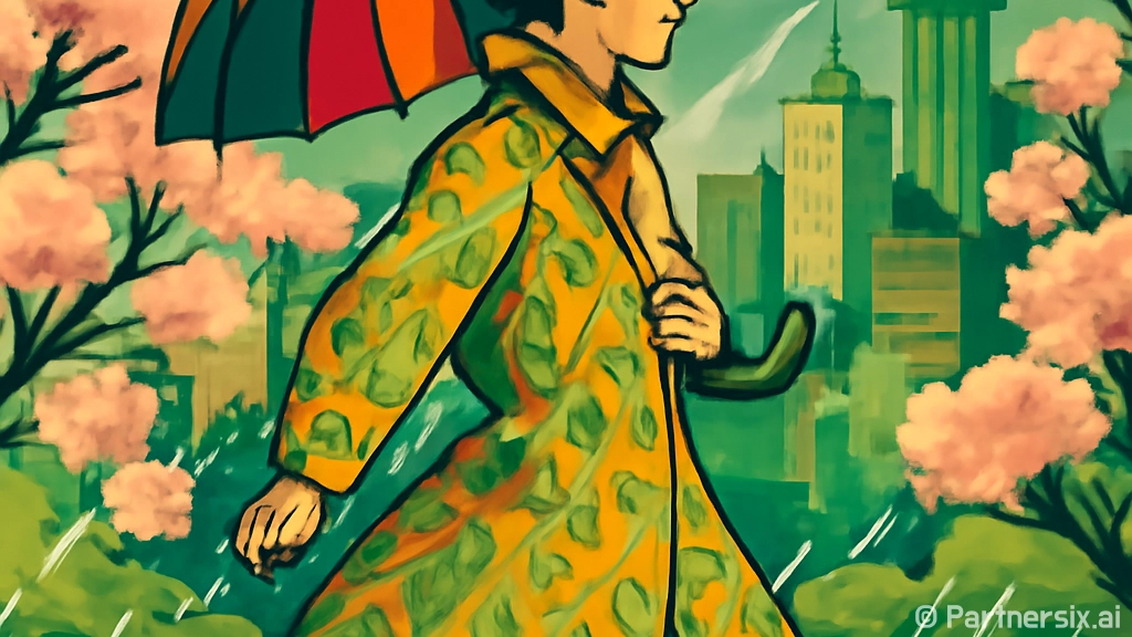 비오는 날에도 스타…